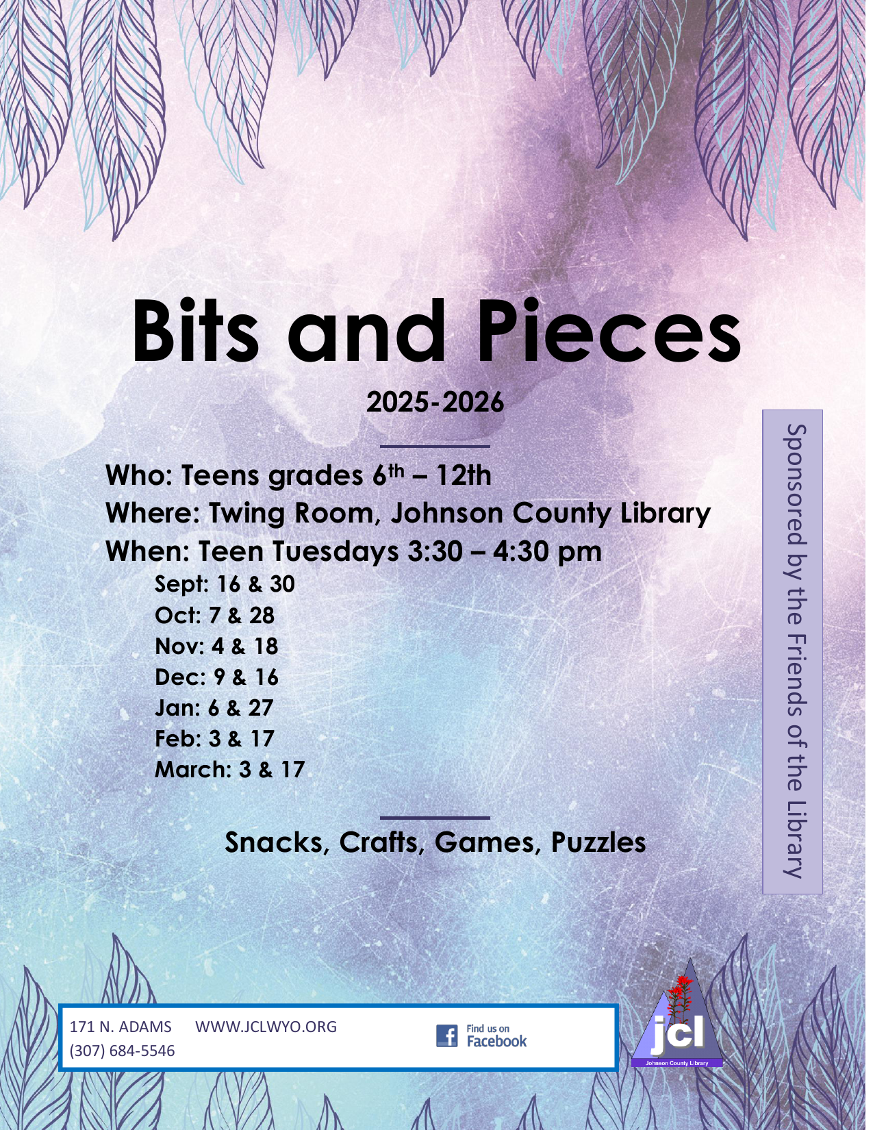 Bits & Pieces Teen Program